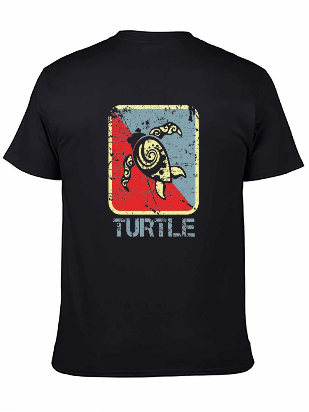 Retro Turtle Graphic T-Shirt