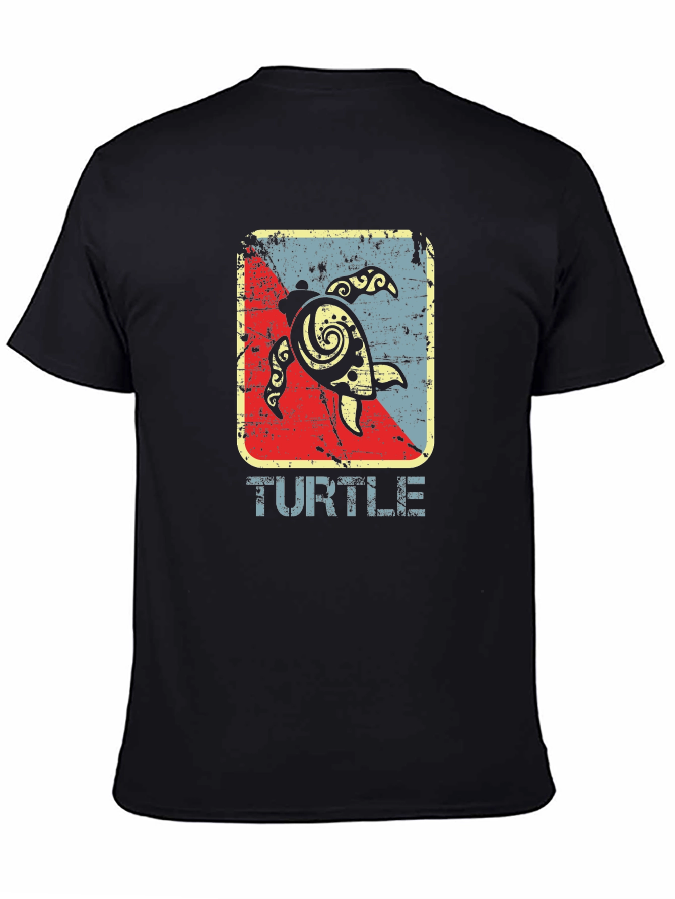 Retro Turtle Graphic T-Shirt