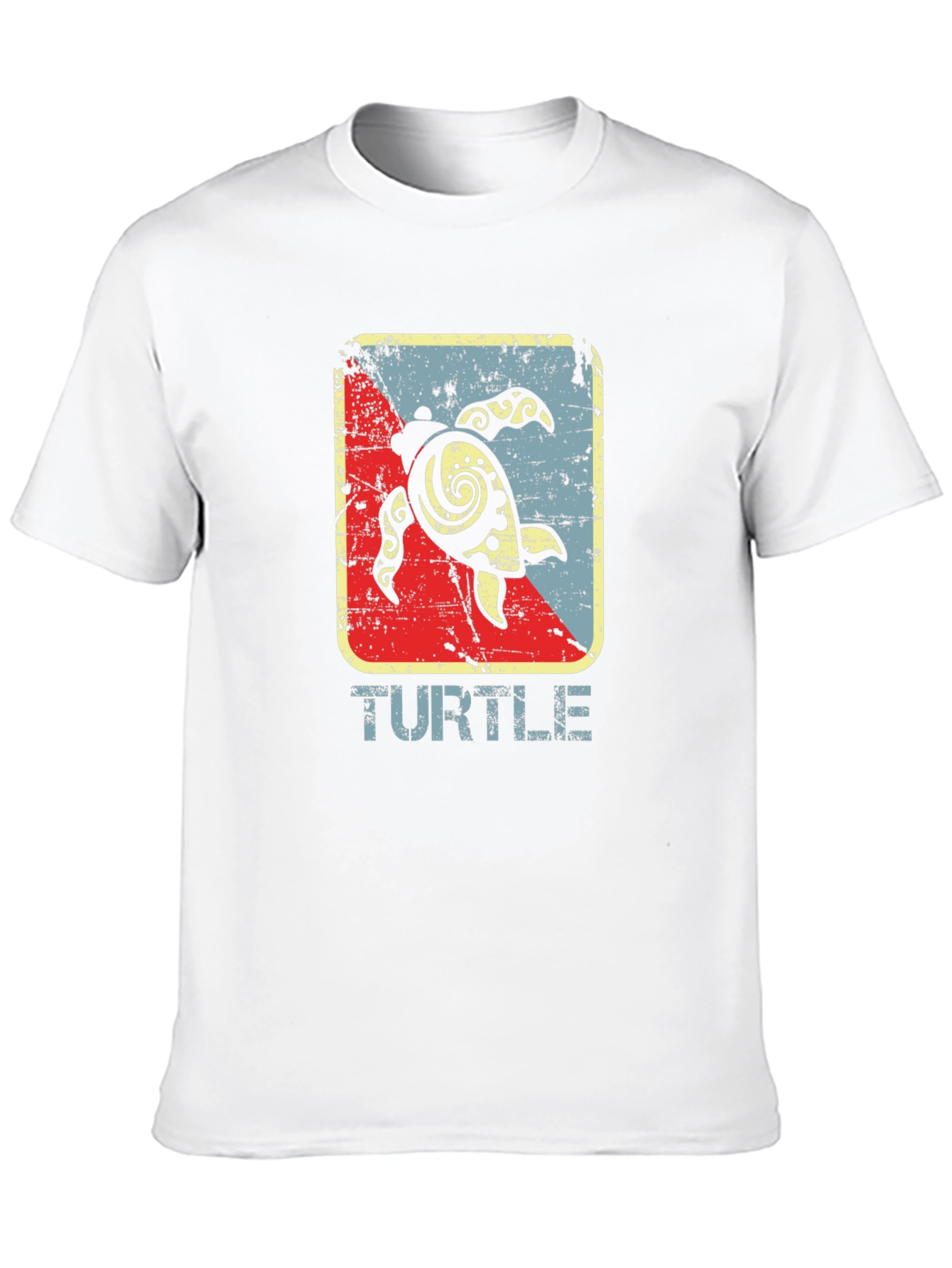Retro Turtle Graphic T-Shirt