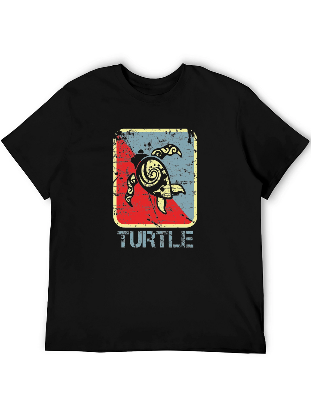 Retro Turtle Graphic T-Shirt