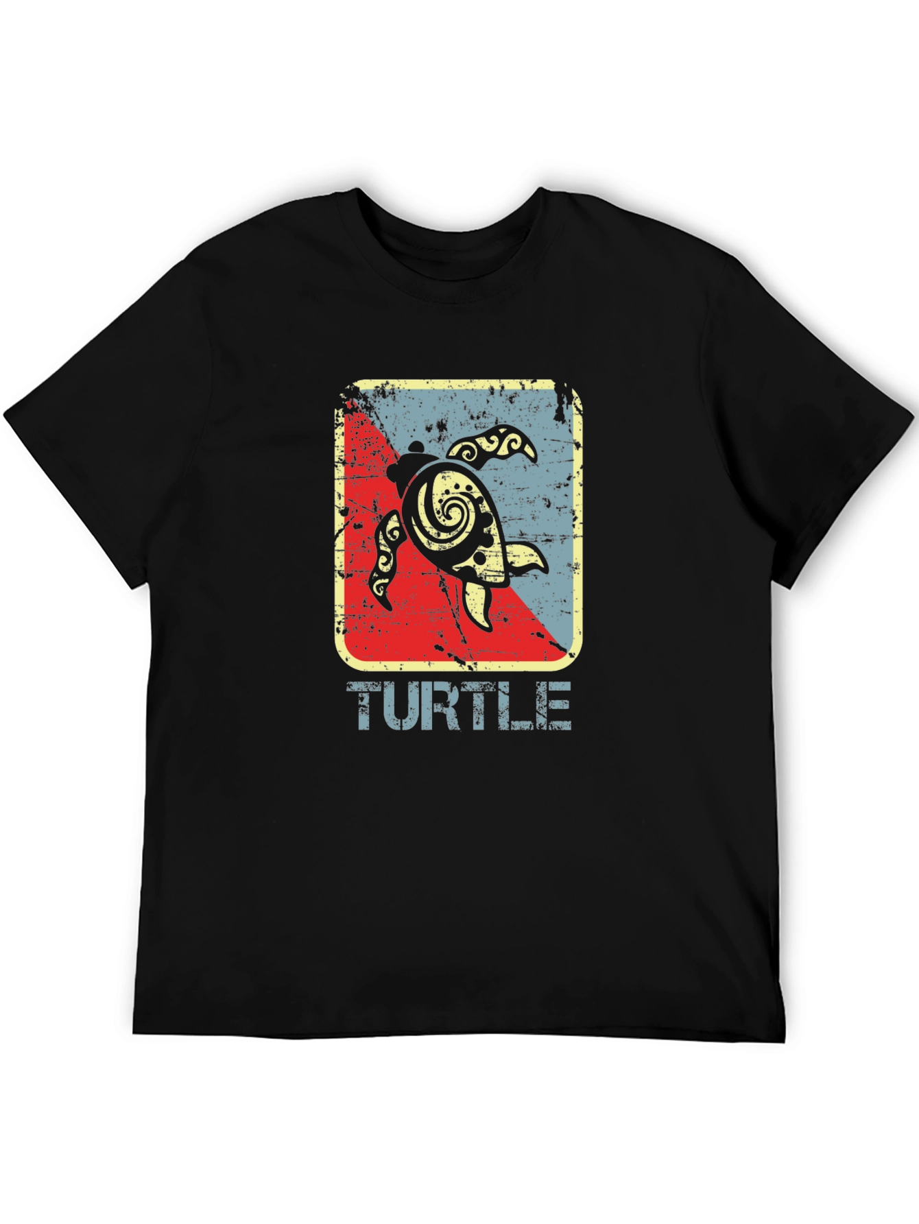 Retro Turtle Graphic T-Shirt