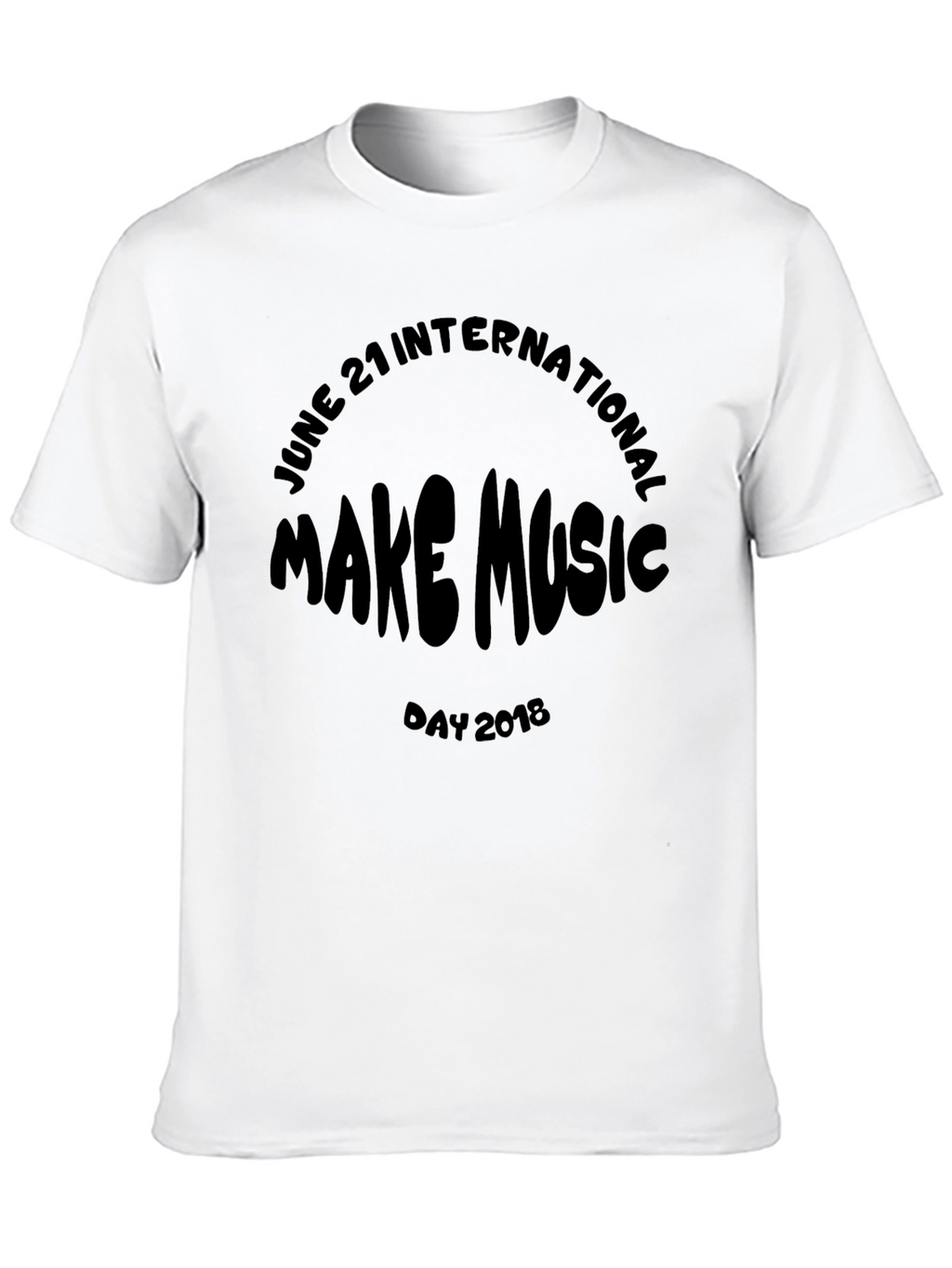 Make Music Day 2018 Black T-Shirt