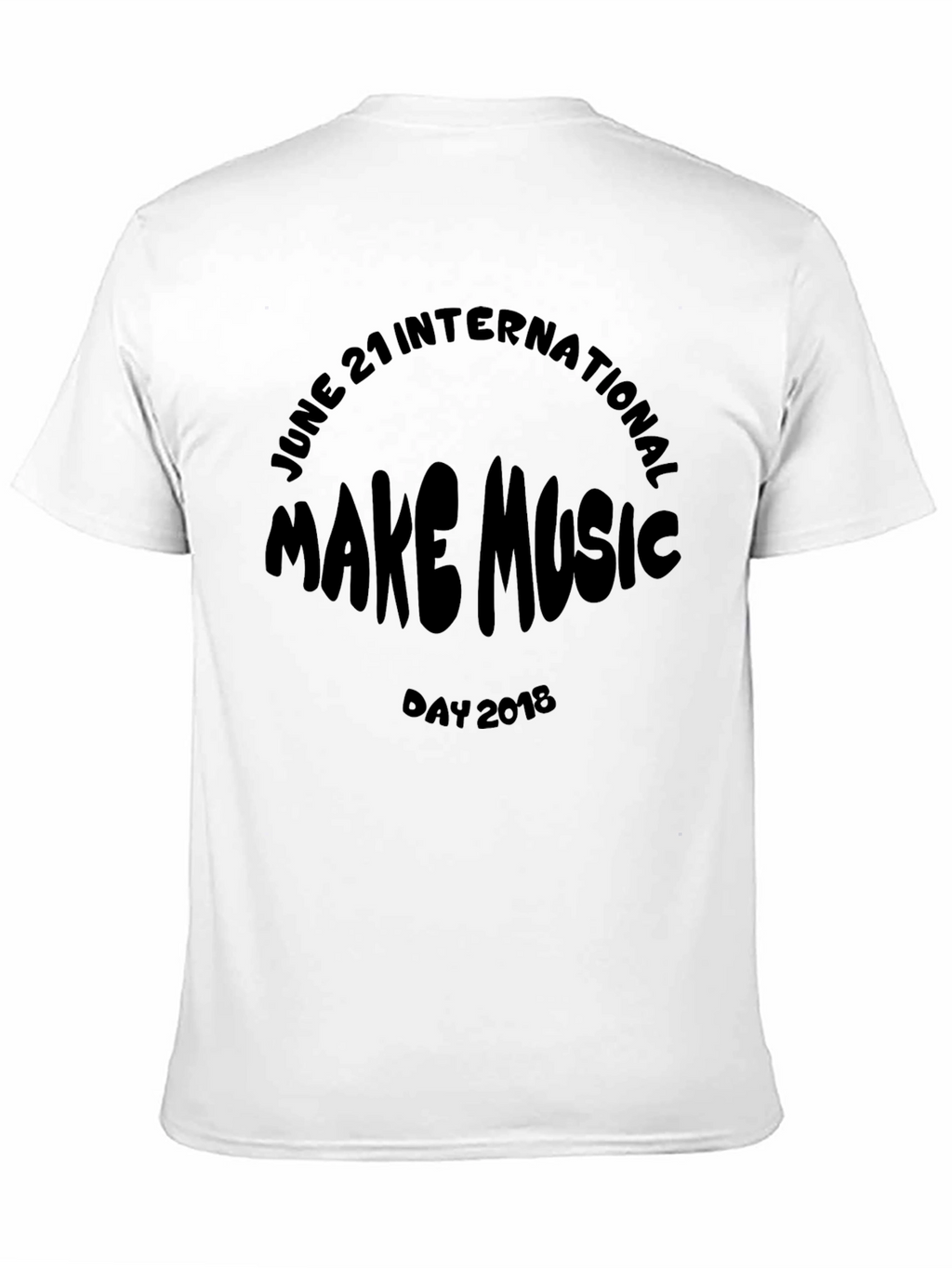 Make Music Day 2018 Black T-Shirt