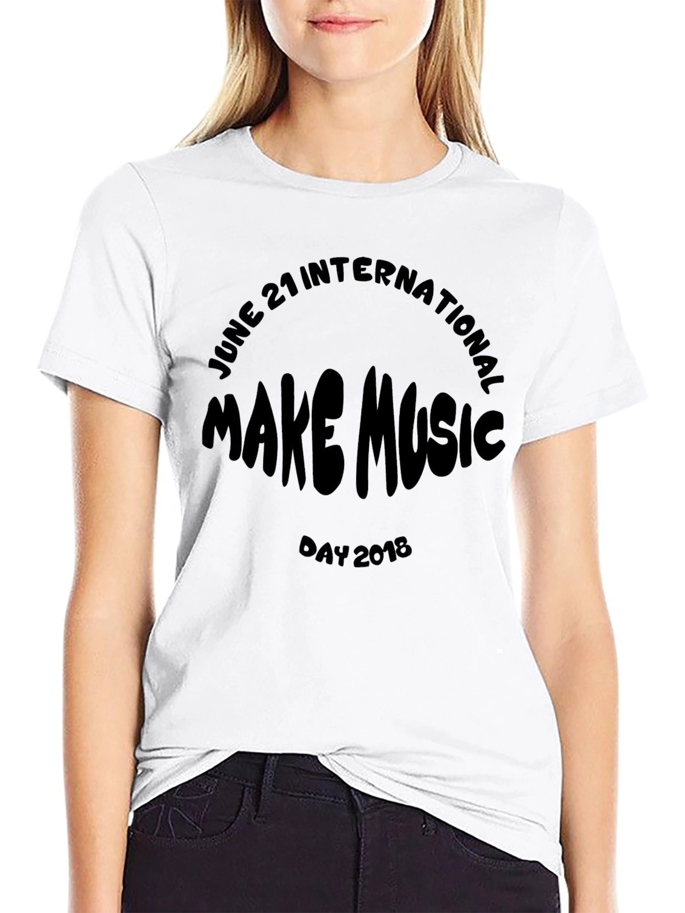 Make Music Day 2018 Black T-Shirt
