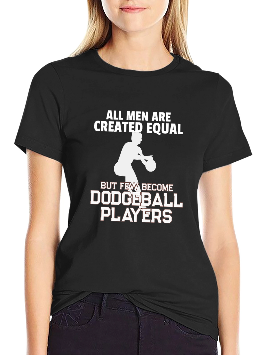 All Men Created Equal Dodgeball T-Shirt