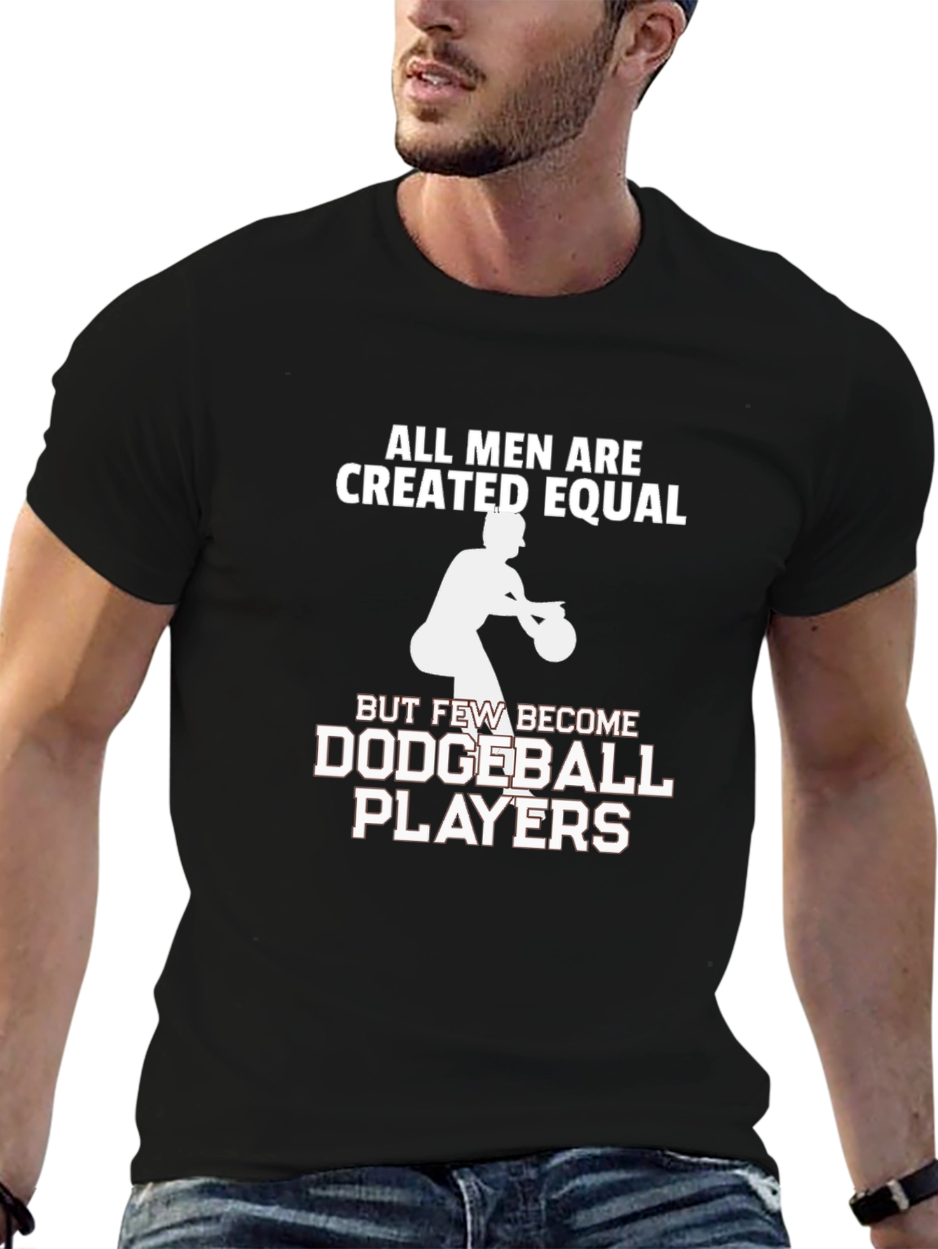 All Men Created Equal Dodgeball T-Shirt