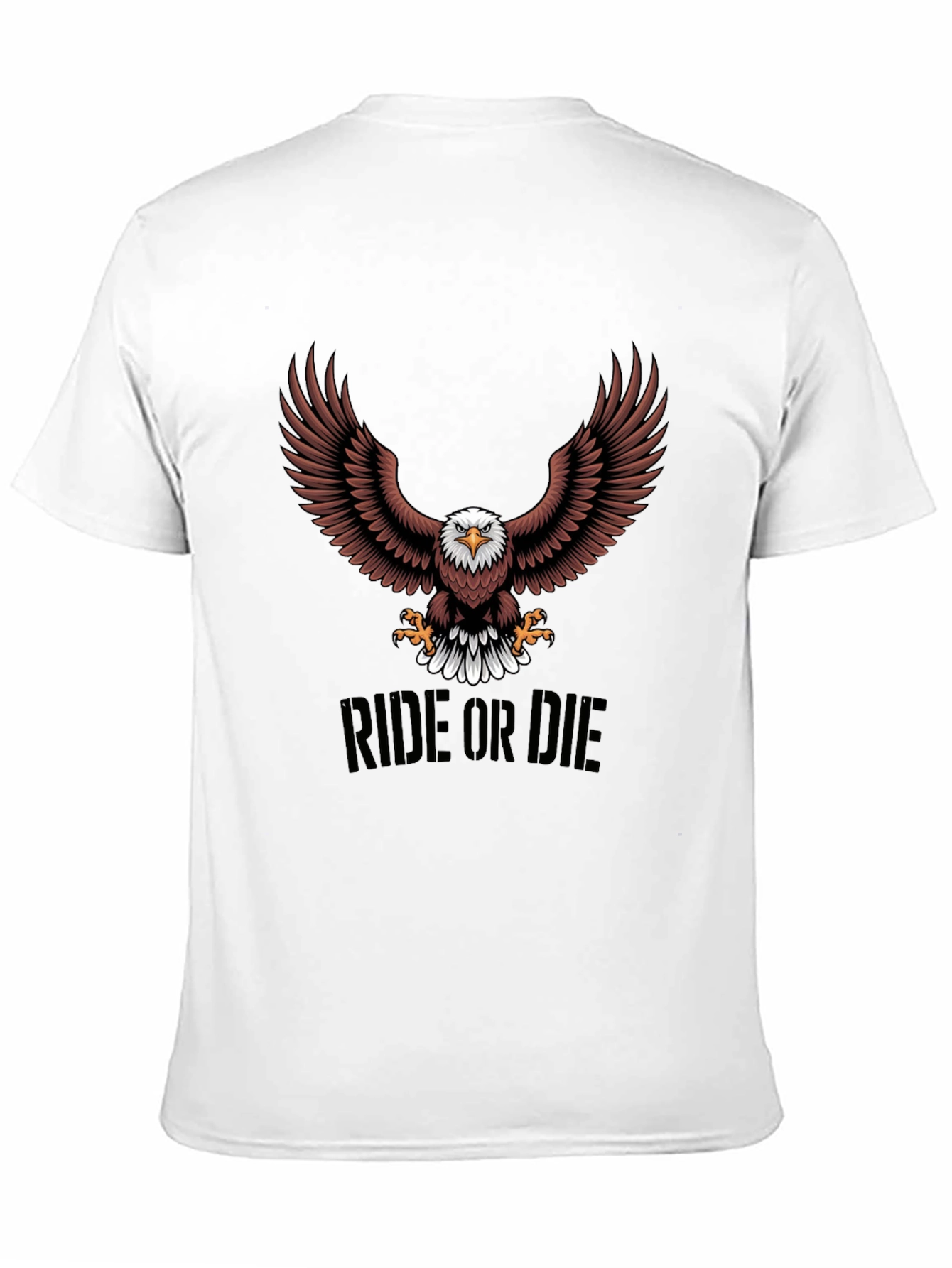 Ride or Die Eagle Graphic Tee