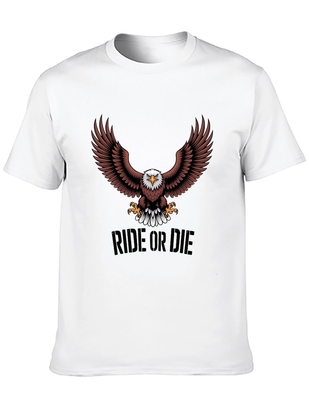Ride or Die Eagle Graphic Tee