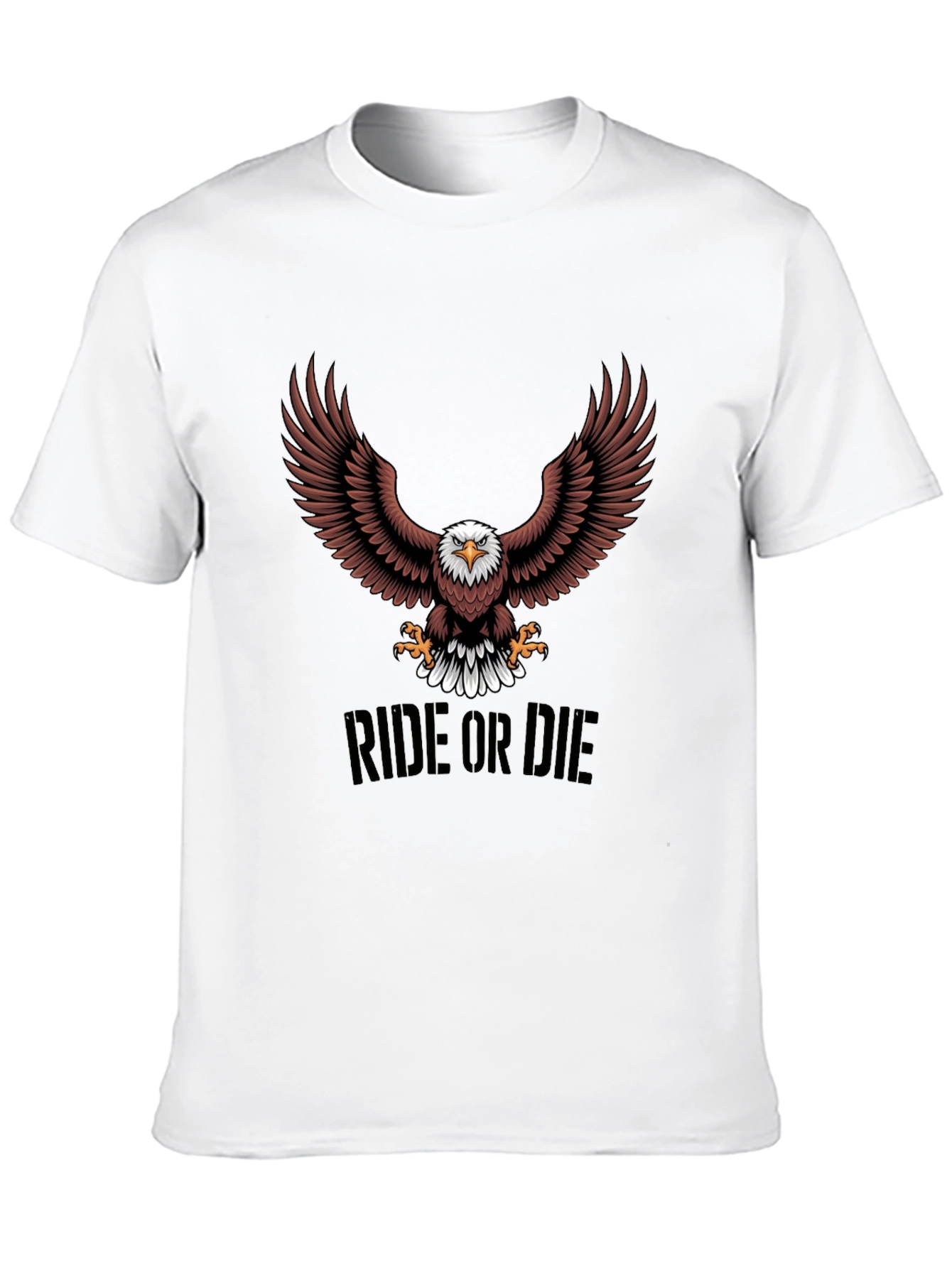 Ride or Die Eagle Graphic Tee