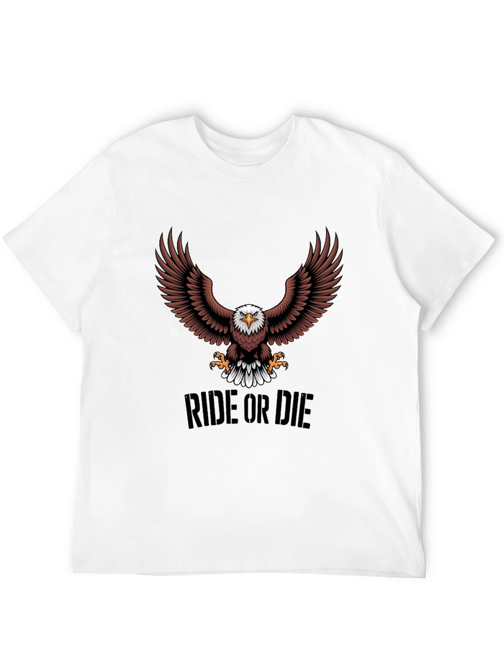 Ride or Die Eagle Graphic Tee