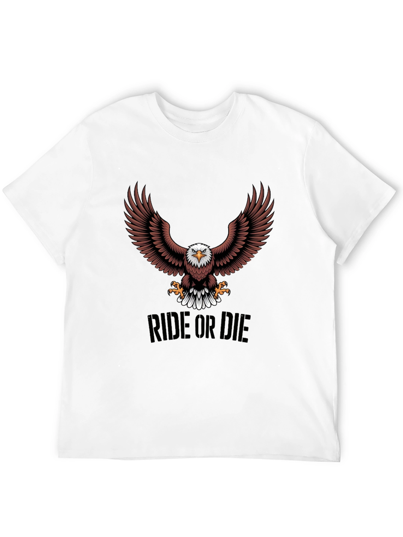 Ride or Die Eagle Graphic Tee