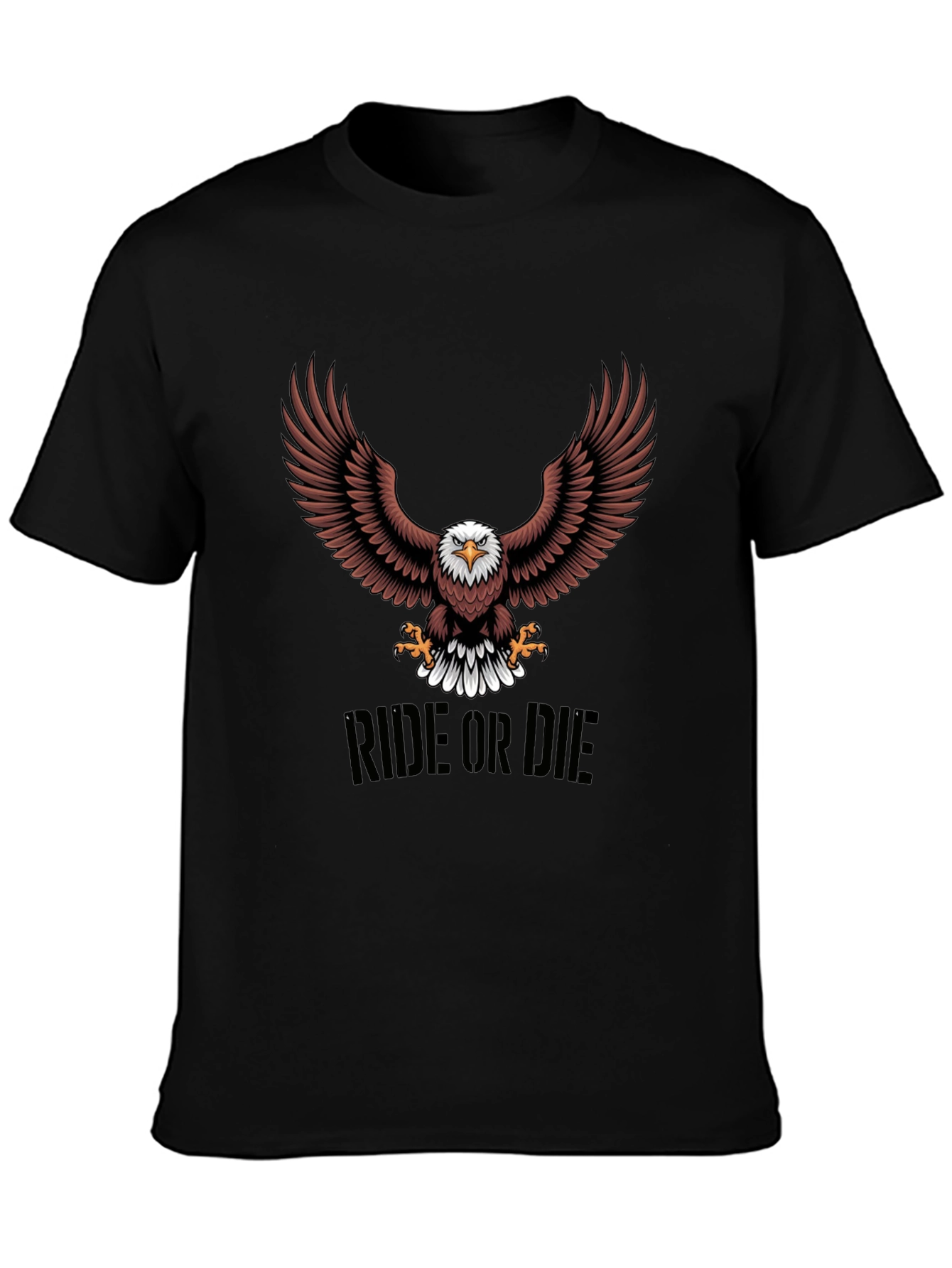 Ride or Die Eagle Graphic Tee