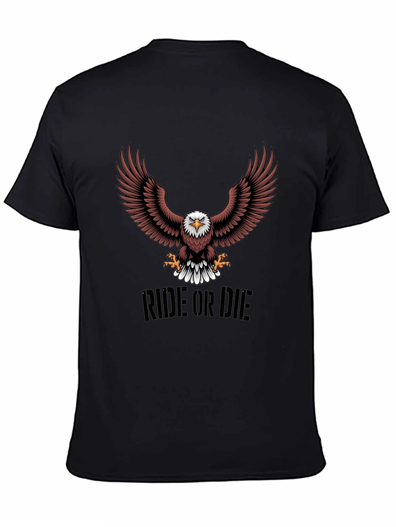 Ride or Die Eagle Graphic Tee