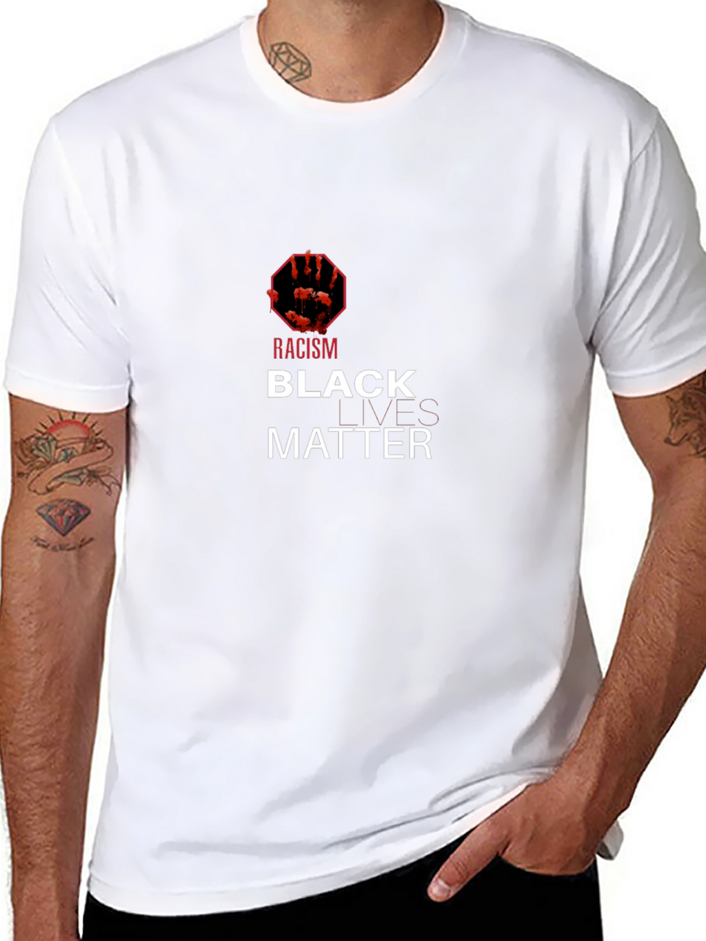 Black Lives Matter T-Shirt - Stop Racism