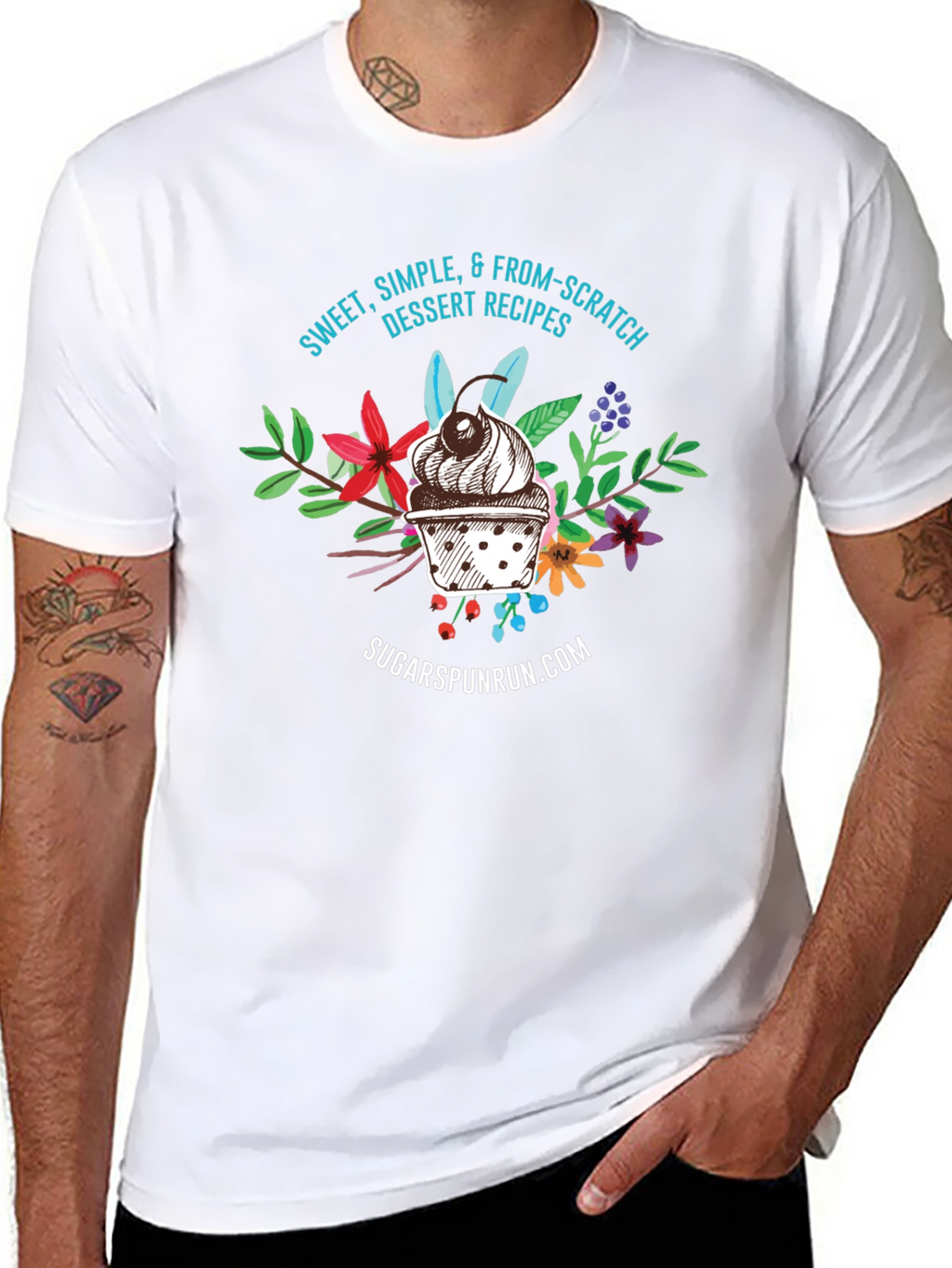Sweet Treat T-Shirt: Sugarpunrun Dessert Recipes