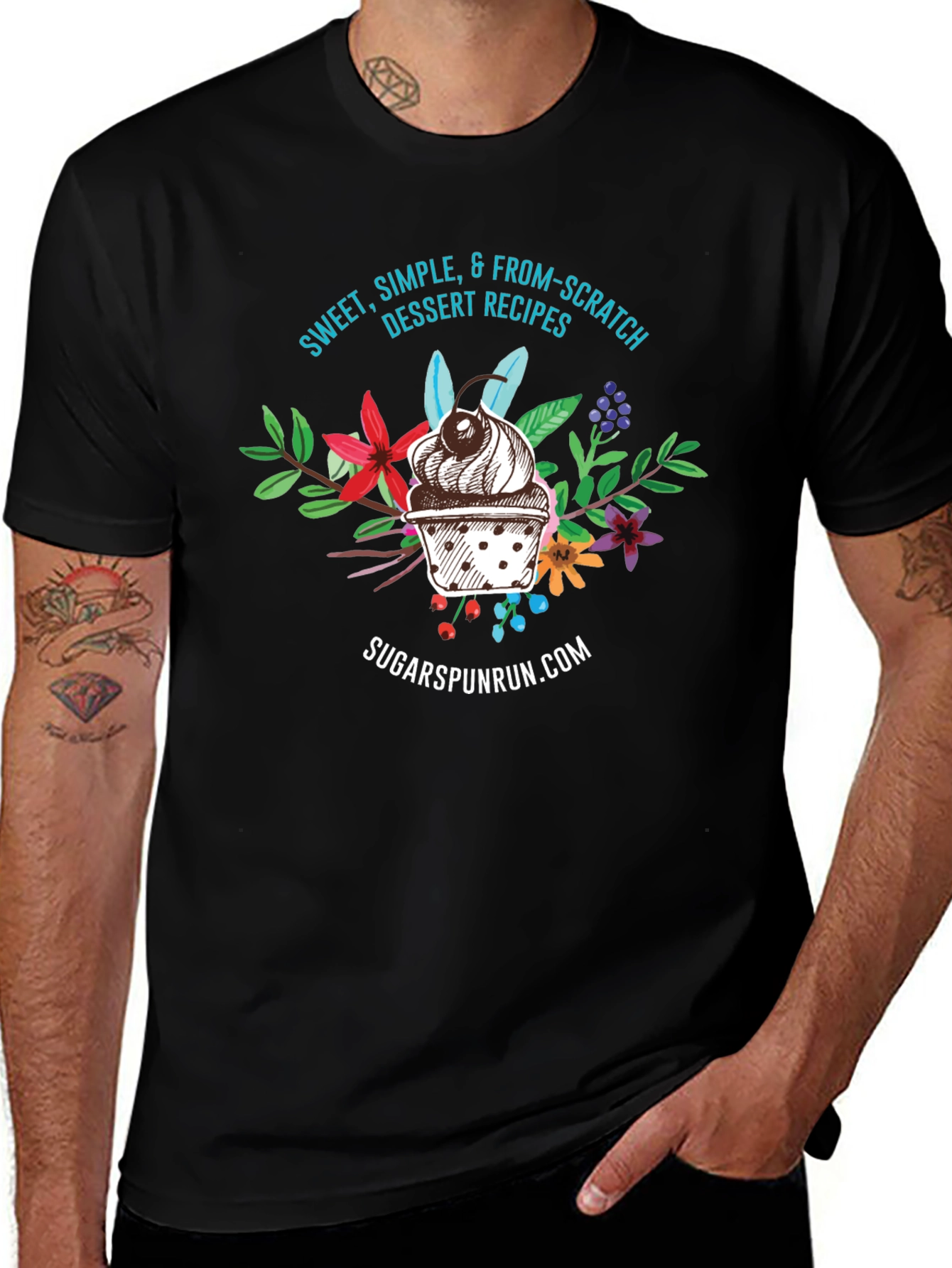 Sweet Treat T-Shirt: Sugarpunrun Dessert Recipes