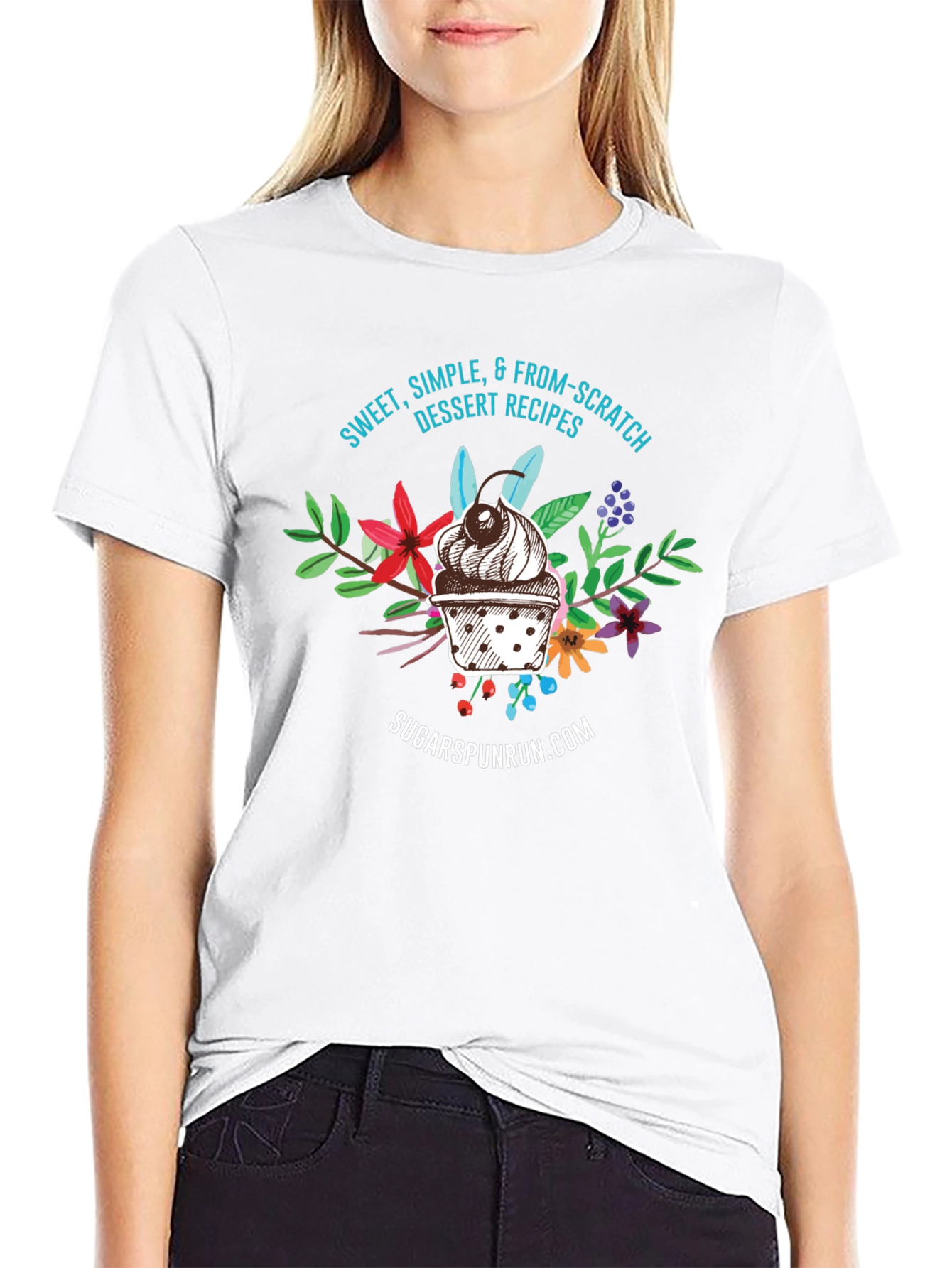 Sweet Treat T-Shirt: Sugarpunrun Dessert Recipes