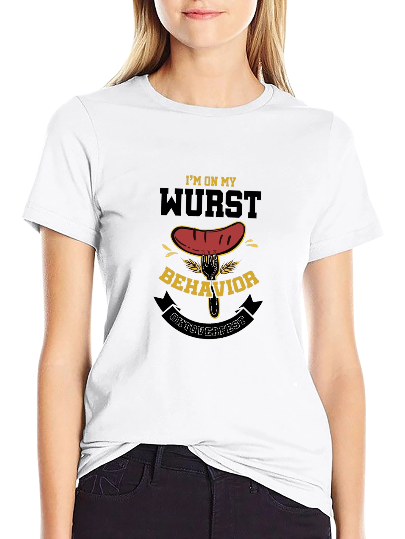 Wurst Behavior Oktoberfest T-Shirt