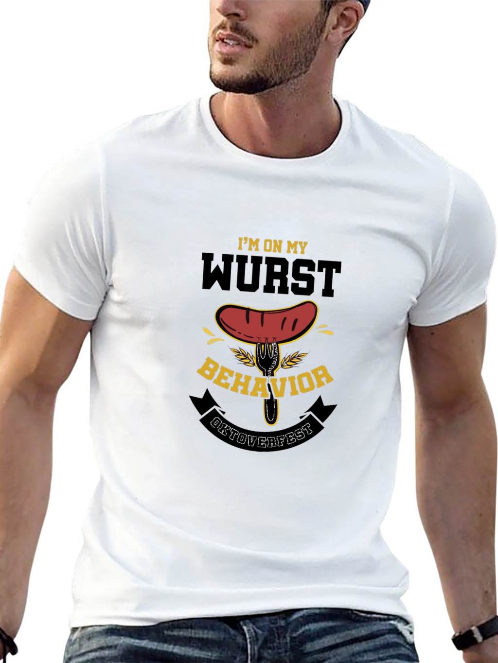 Wurst Behavior Oktoberfest T-Shirt