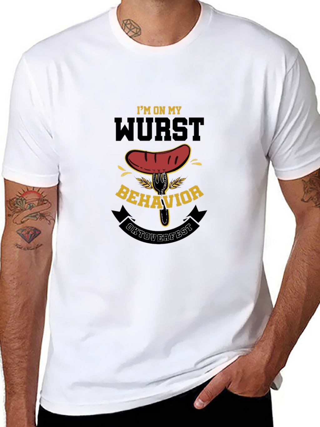 Wurst Behavior Oktoberfest T-Shirt