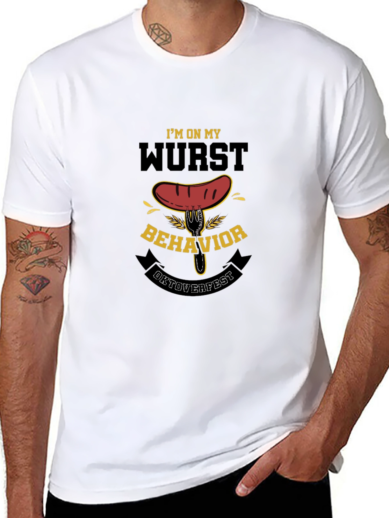 Wurst Behavior Oktoberfest T-Shirt