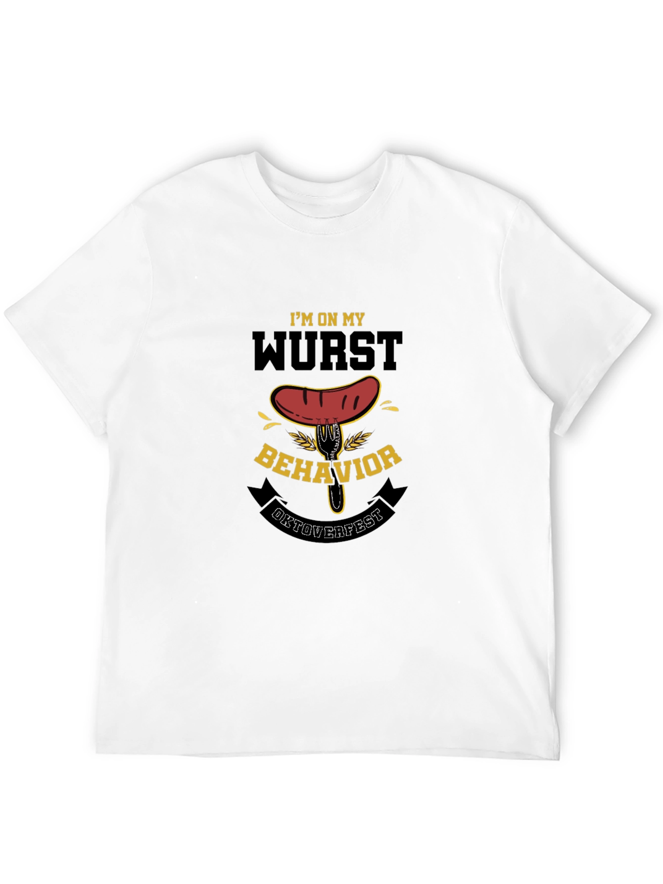 Wurst Behavior Oktoberfest T-Shirt