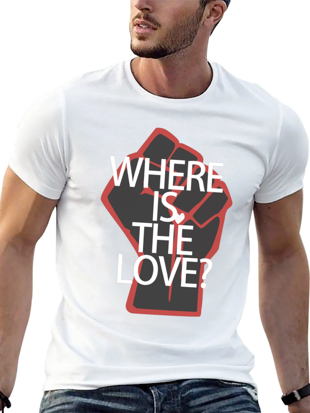 Where Is The Love Graphic Tee