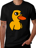 Duck T-Shirt: Quirky Cartoon Bird Tee