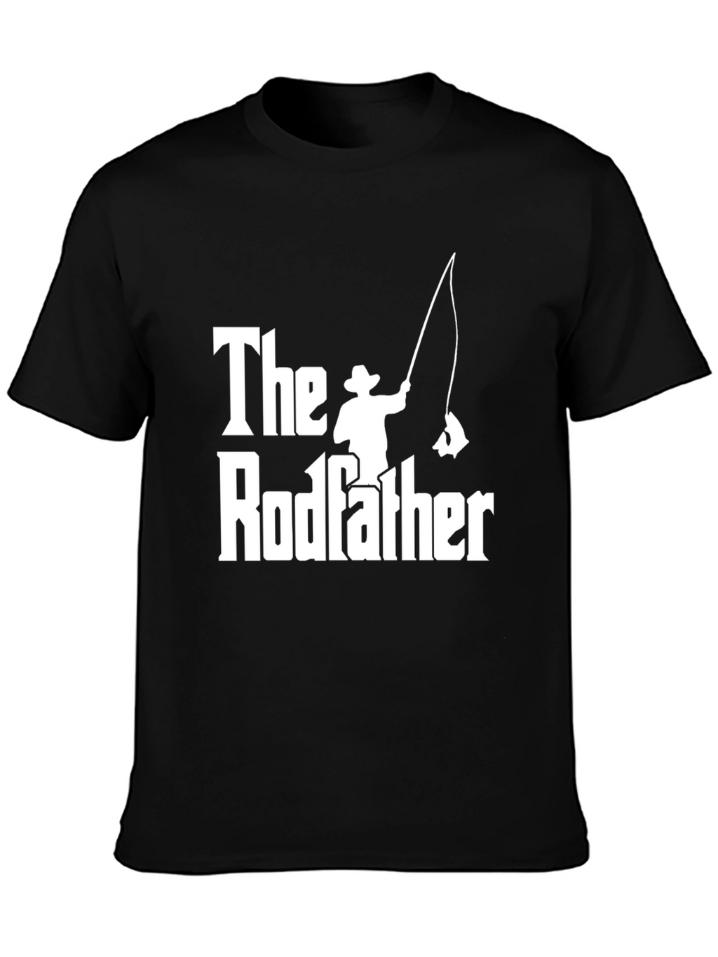 The Rodfather Funny Fishing T-Shirt