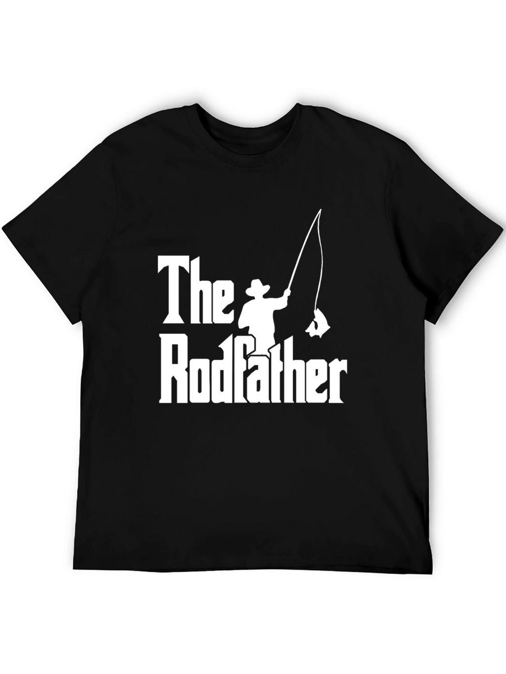 The Rodfather Funny Fishing T-Shirt
