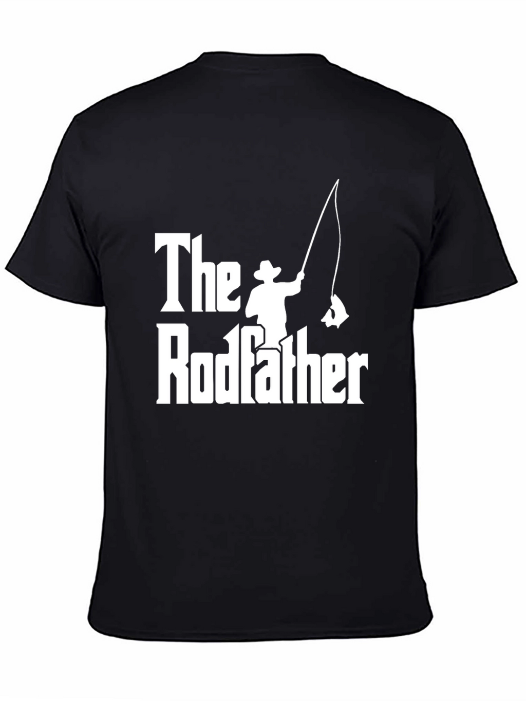 The Rodfather Funny Fishing T-Shirt
