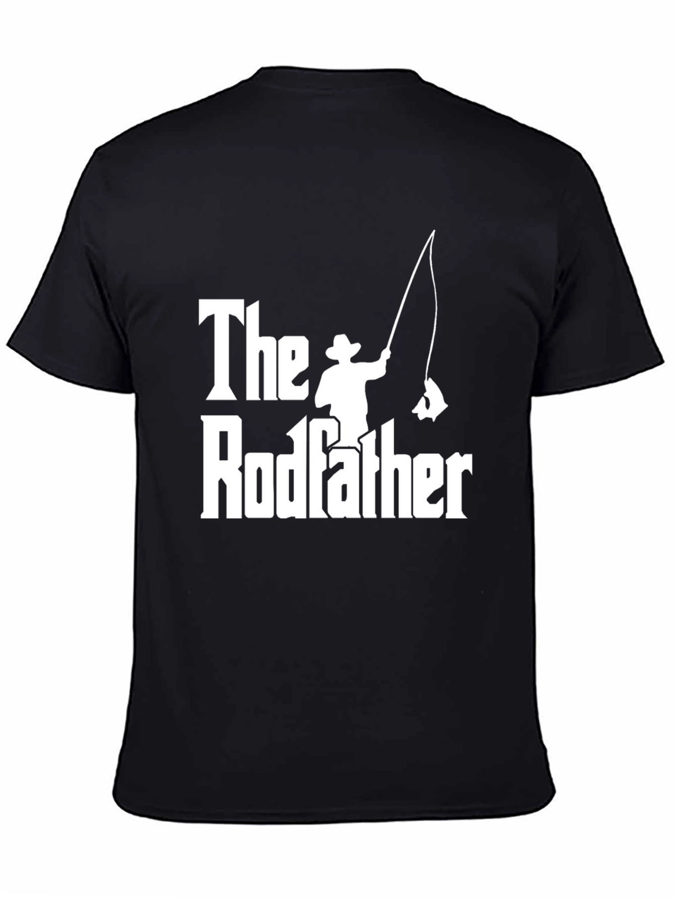 The Rodfather Funny Fishing T-Shirt