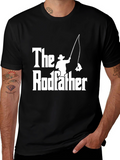 The Rodfather Funny Fishing T-Shirt