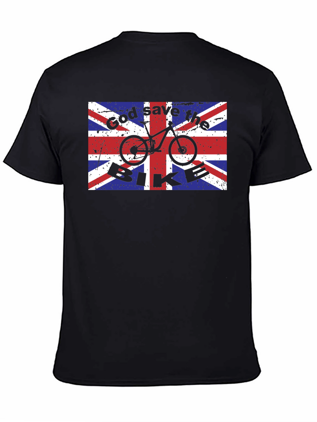 God Save the Bike Union Jack T-Shirt