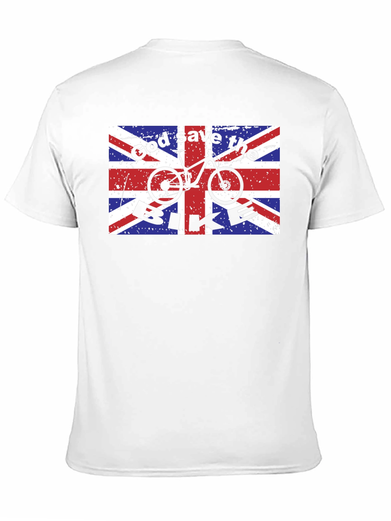 God Save the Bike Union Jack T-Shirt