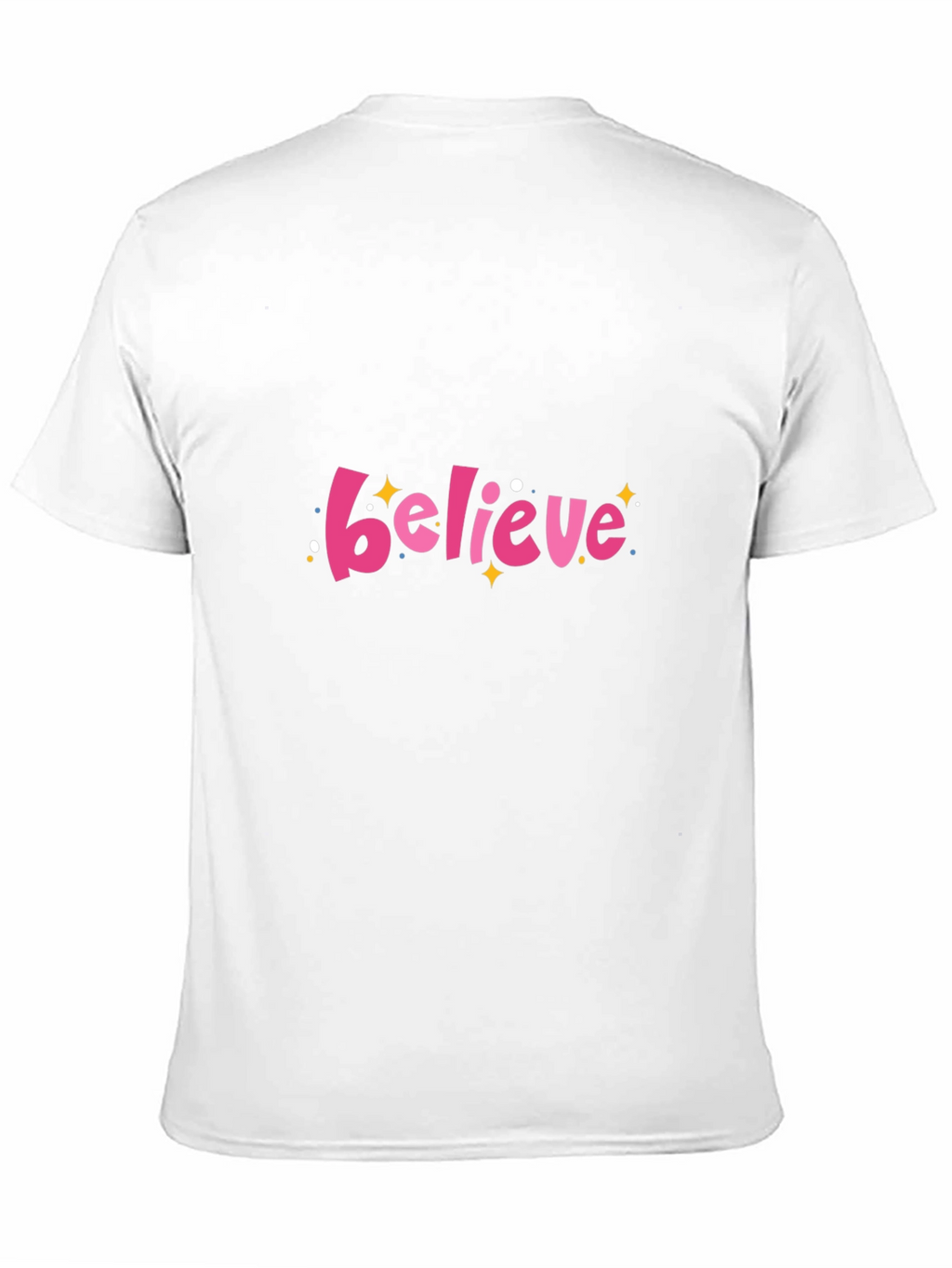 Believe Graphic Black T-Shirt