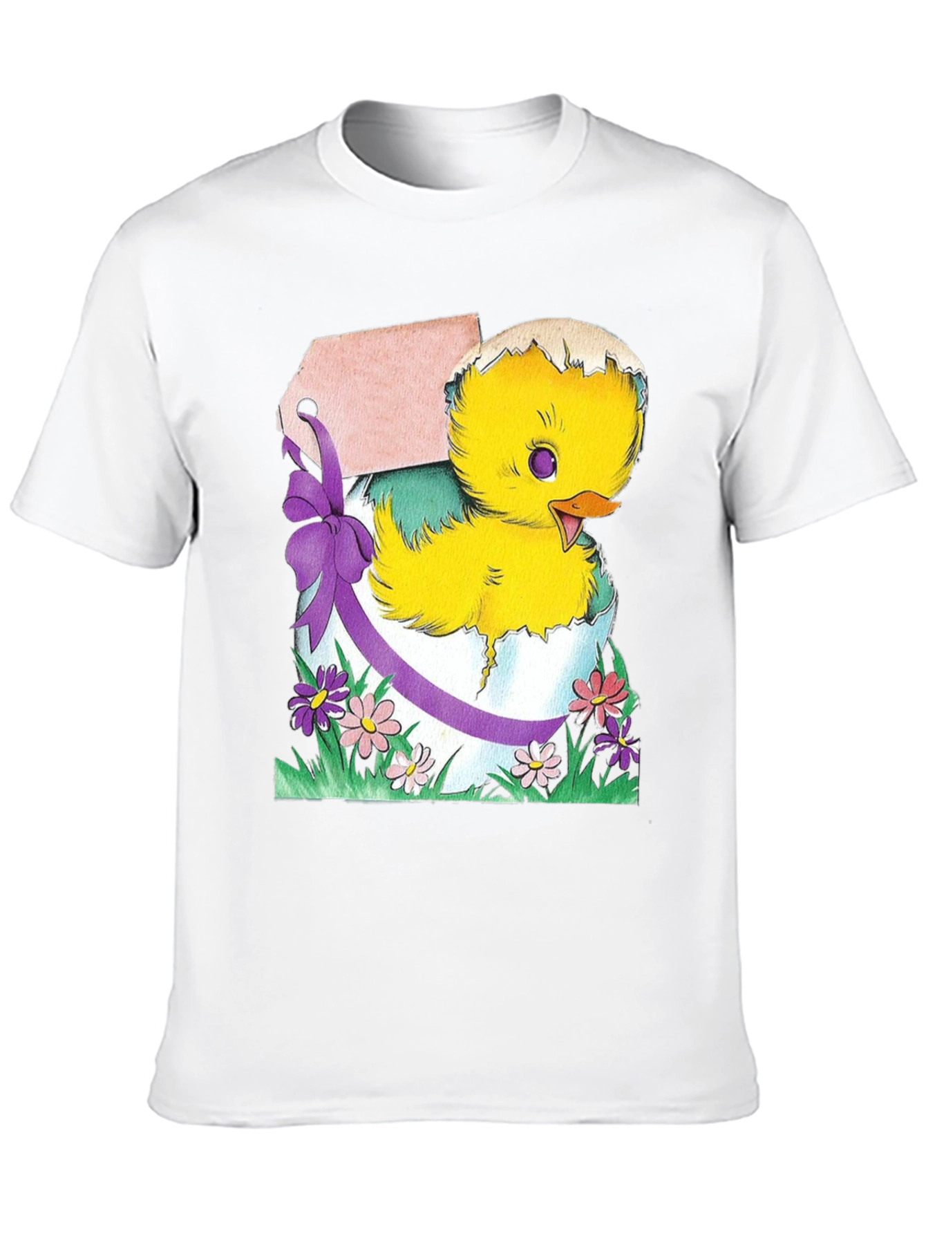 Easter Chick in Eggshell T-Shirt