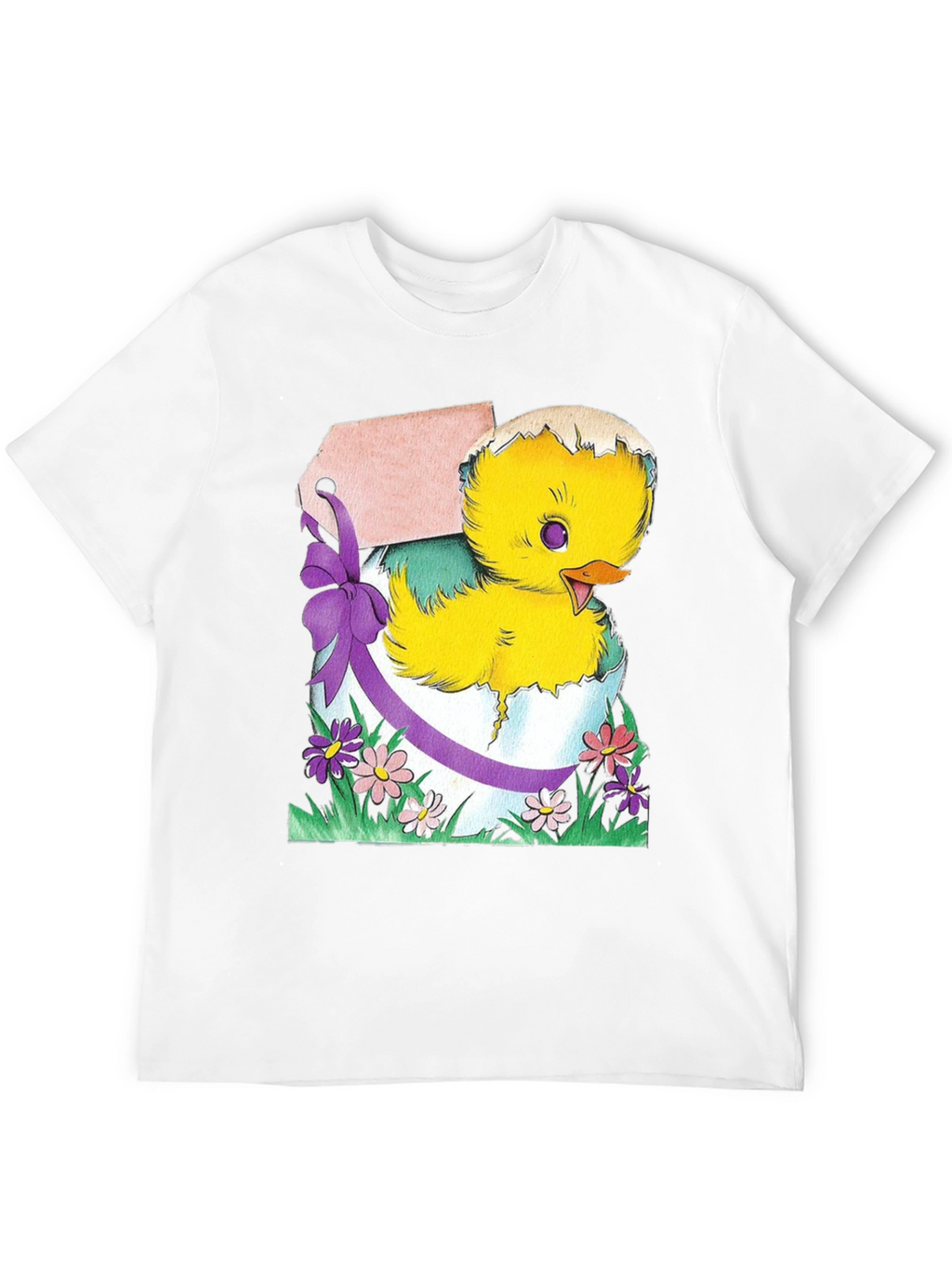 Easter Chick in Eggshell T-Shirt