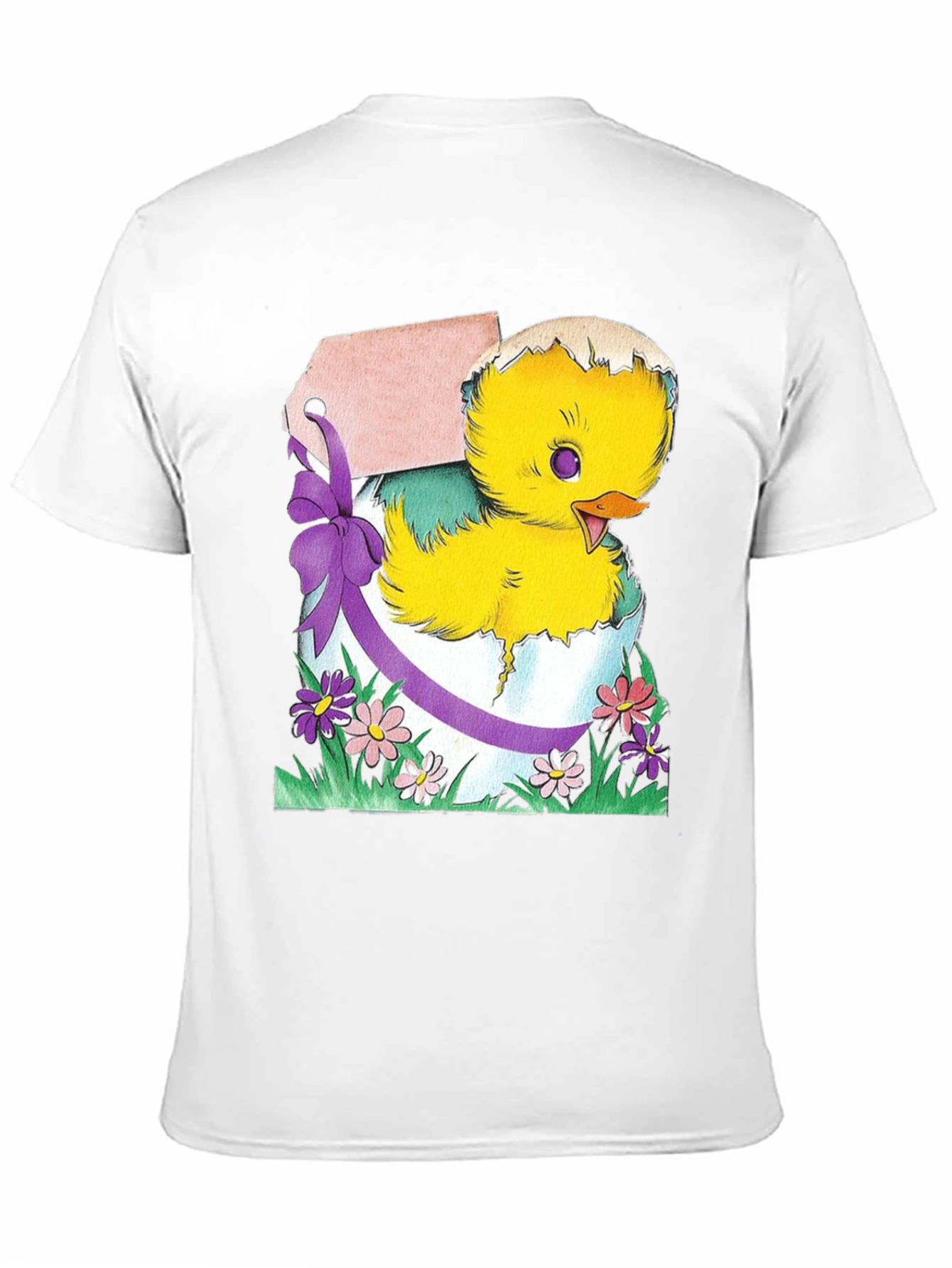 Easter Chick in Eggshell T-Shirt