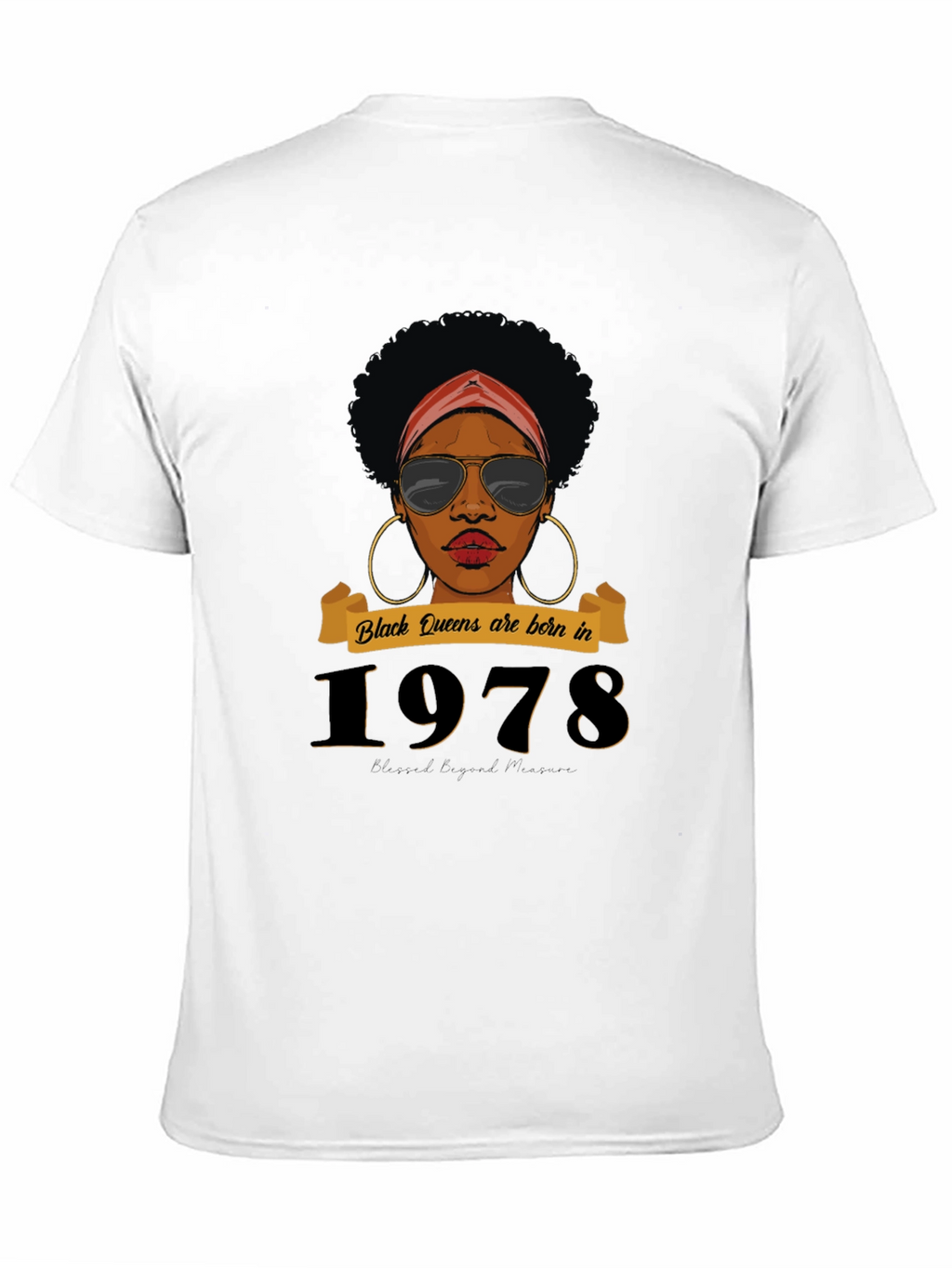 Black Queens Born in 1978 T-Shirt