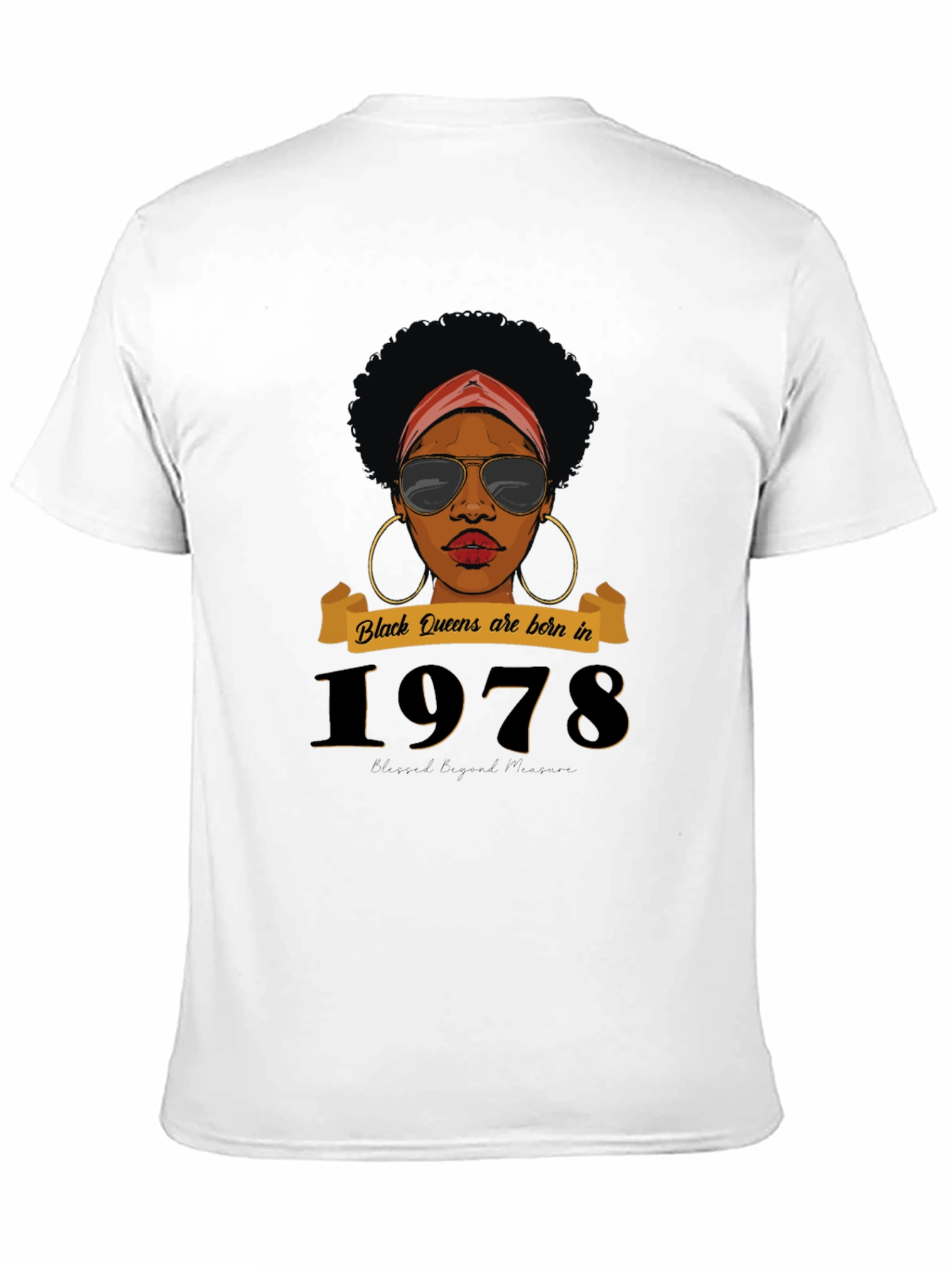 Black Queens Born in 1978 T-Shirt