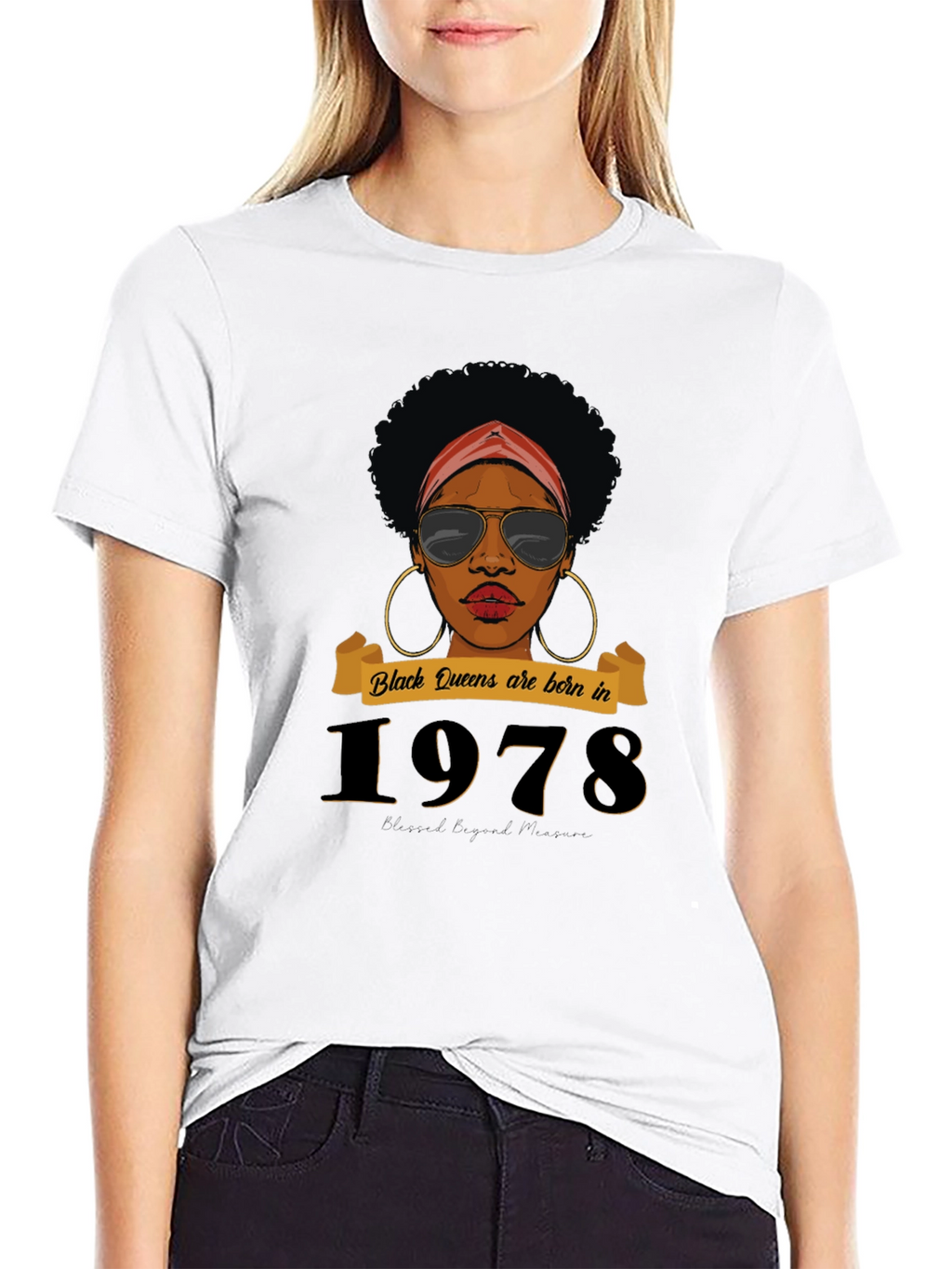 Black Queens Born in 1978 T-Shirt