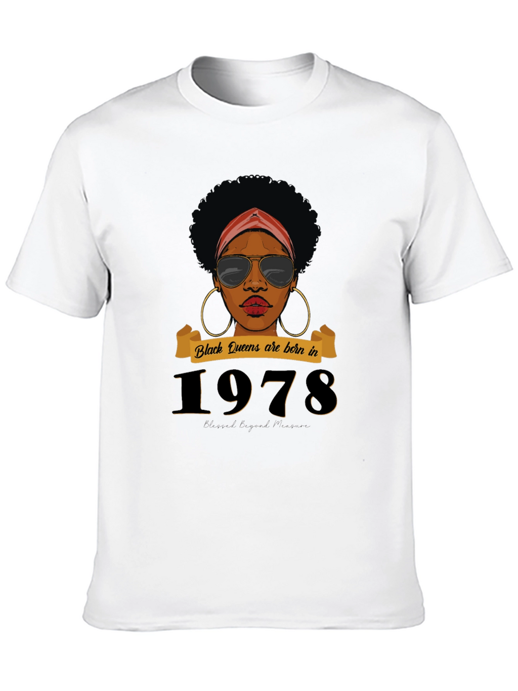 Black Queens Born in 1978 T-Shirt