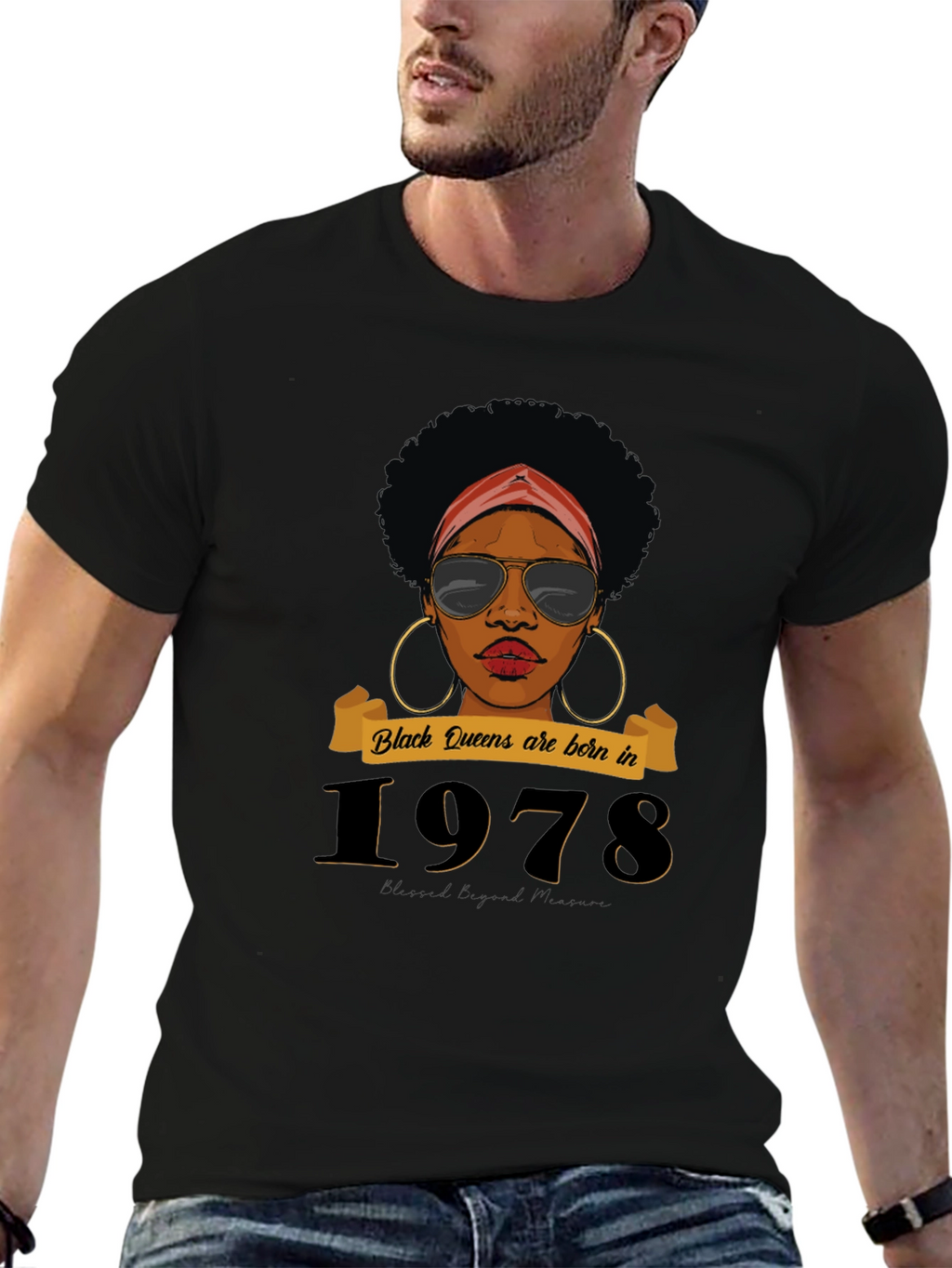 Black Queens Born in 1978 T-Shirt