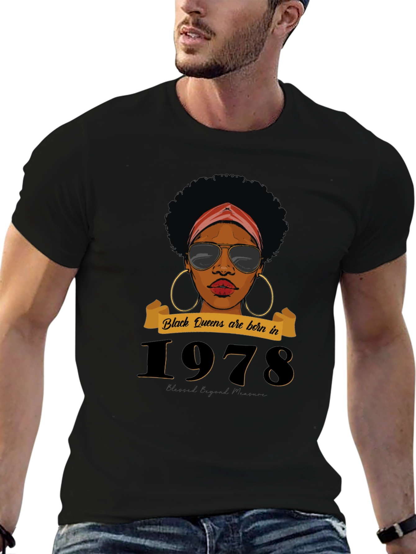 Black Queens Born in 1978 T-Shirt