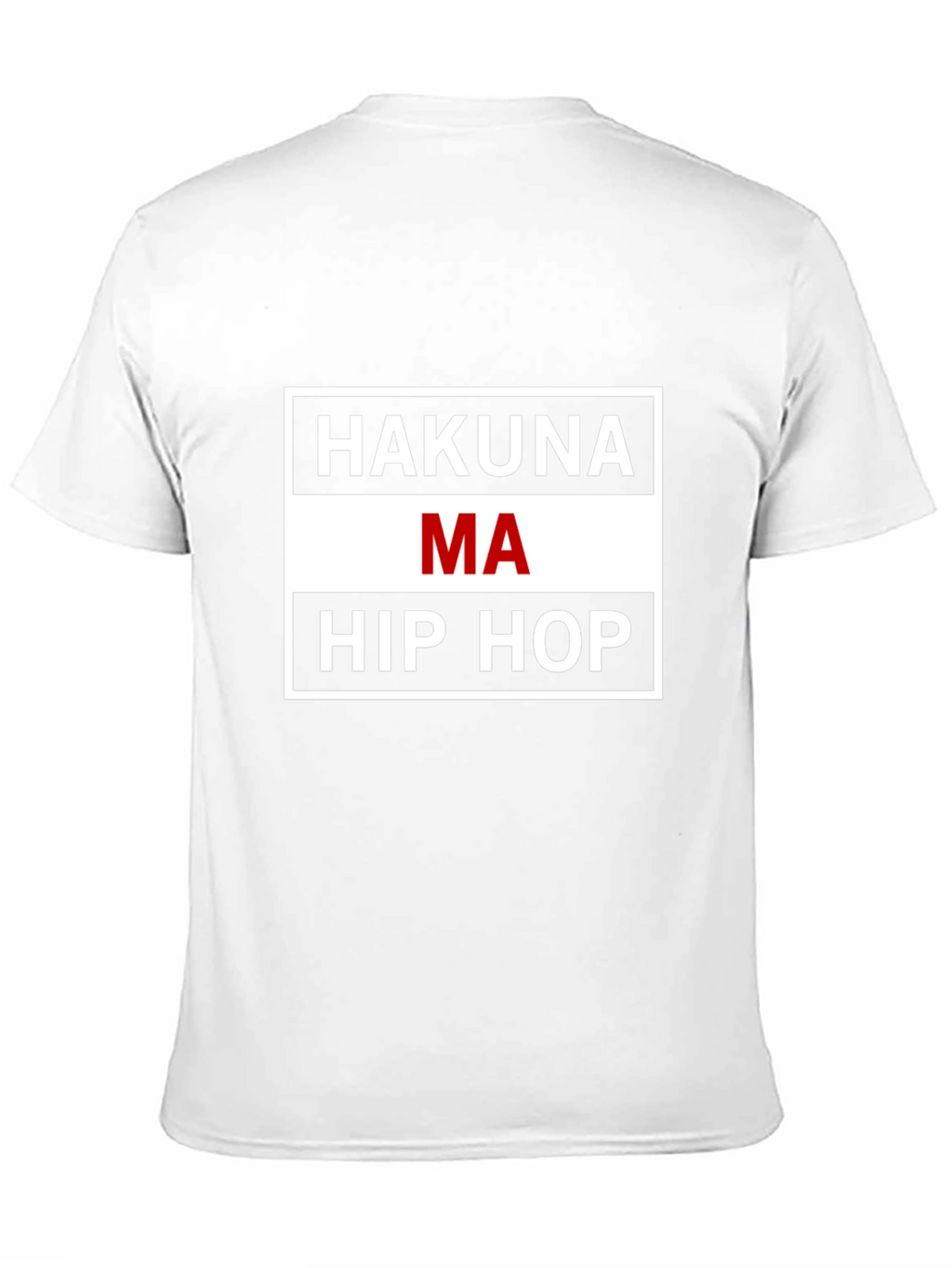 Hakuna Ma Hip Hop Black T-Shirt