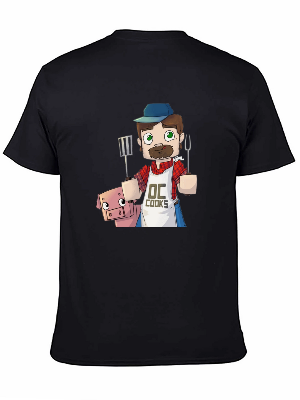 BBQ Chef and Pig Graphic Tee