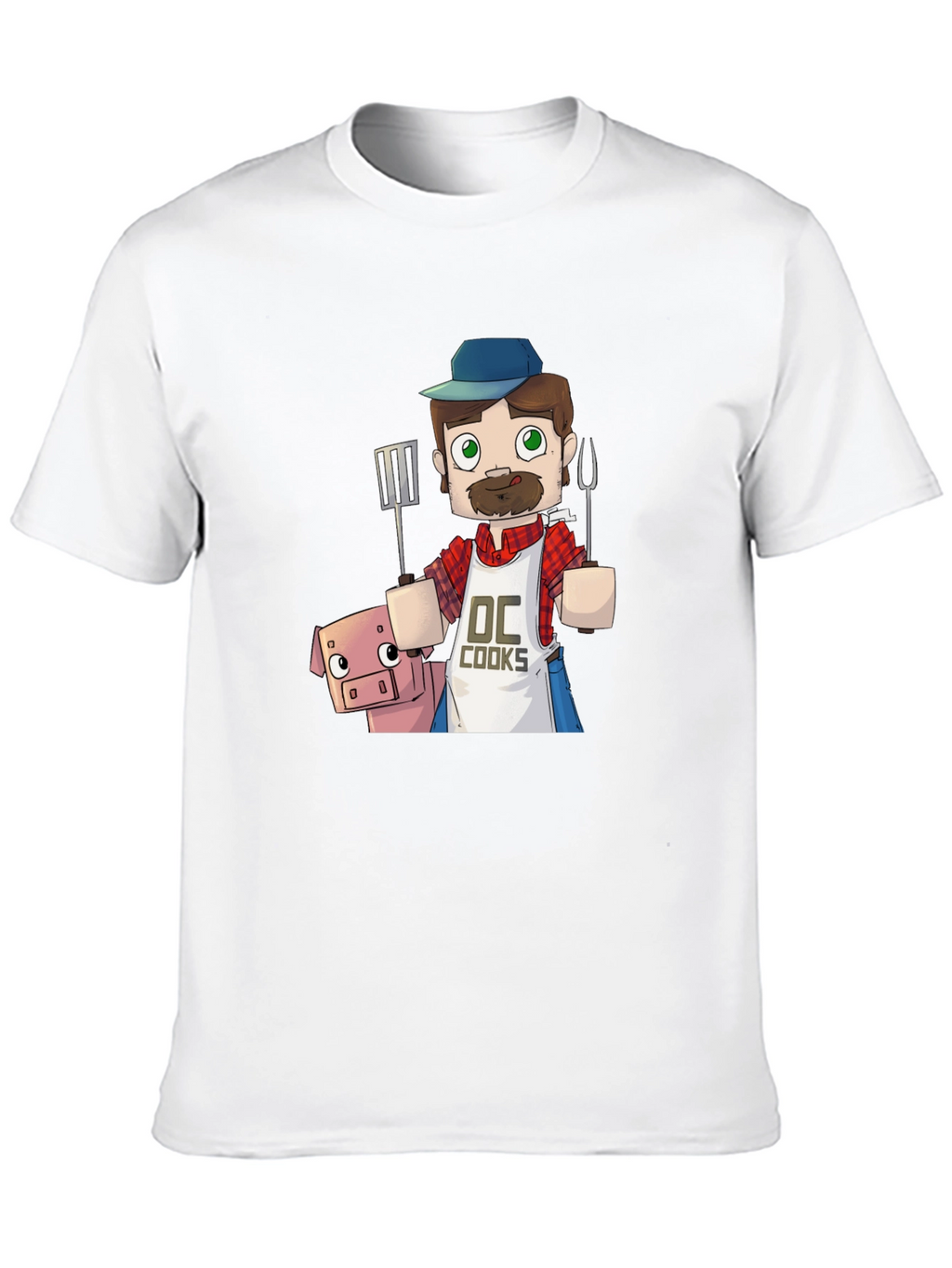 BBQ Chef and Pig Graphic Tee