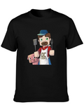BBQ Chef and Pig Graphic Tee