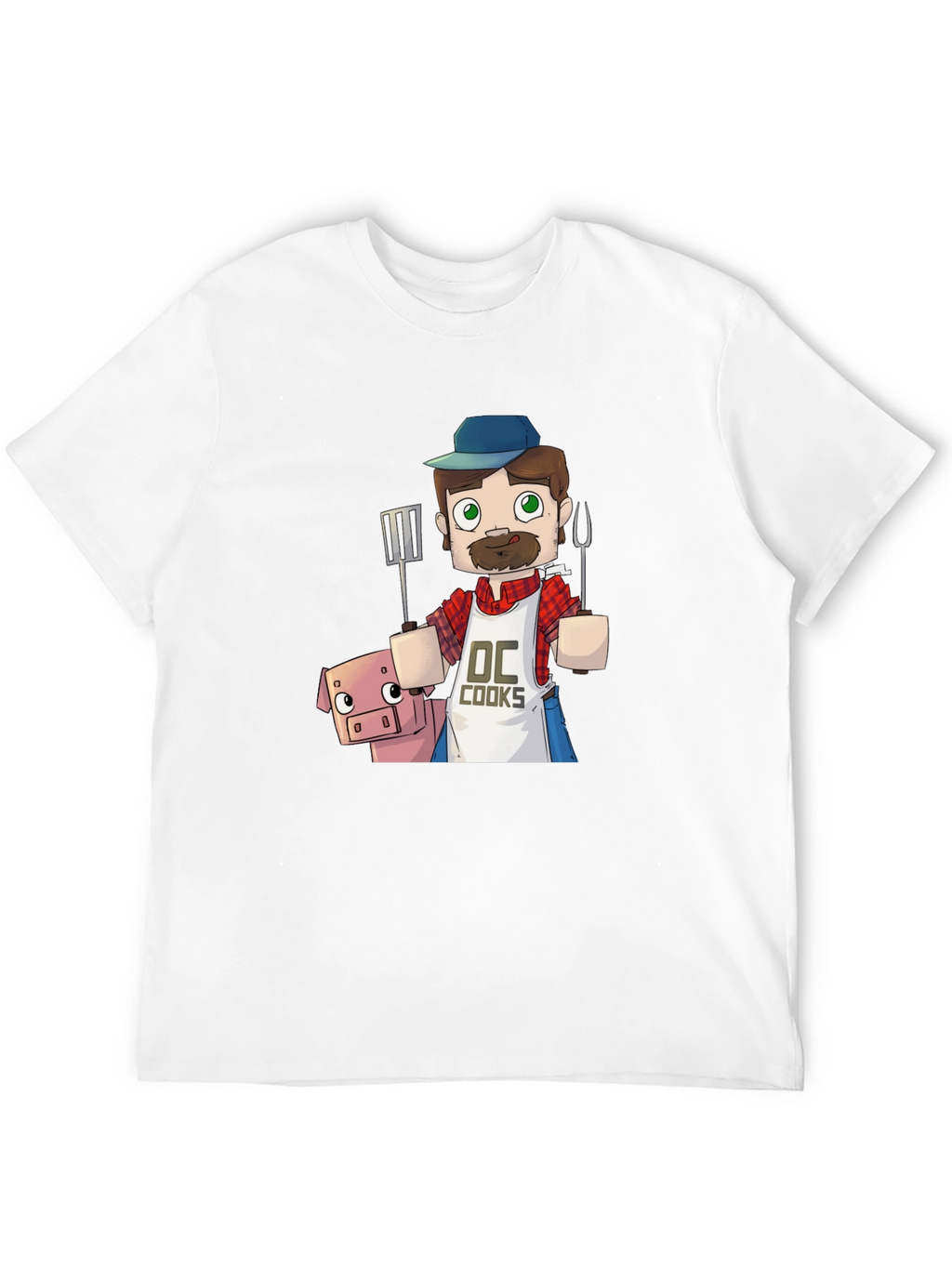 BBQ Chef and Pig Graphic Tee